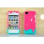 Capa para iPhone 4/4S - Sorvete Azul e Pink