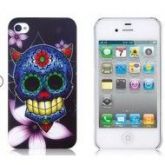 Capa para iPhone 4/4s - Caveira Azul